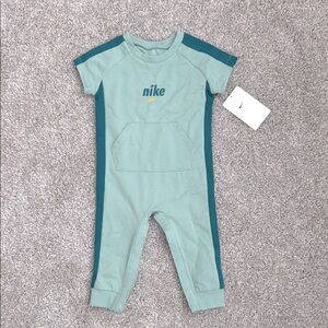 NWT Nike Teal Unisex One Piece Outfit - Size 12M